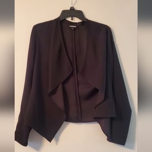 Express Black Flowy Jacket size Small